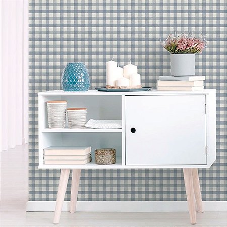 Papel de Parede Goya Collection - Xadrez - 3856-3 - Vinílico