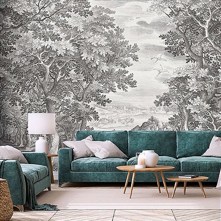 Papel de Parede Goya Collection - Painel - 3862-1 - Vinílico