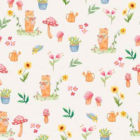 Papel de Parede Bambine - Infantil - BA0017 - Non-Woven (TNT)