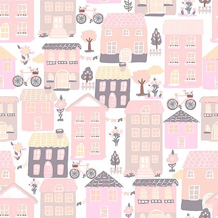 Papel de Parede Bambine - Infantil - BA0019 - Non-Woven (TNT)