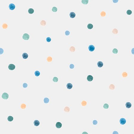 Papel de Parede Bambine - Poa - BA0046 - Non-Woven (TNT)