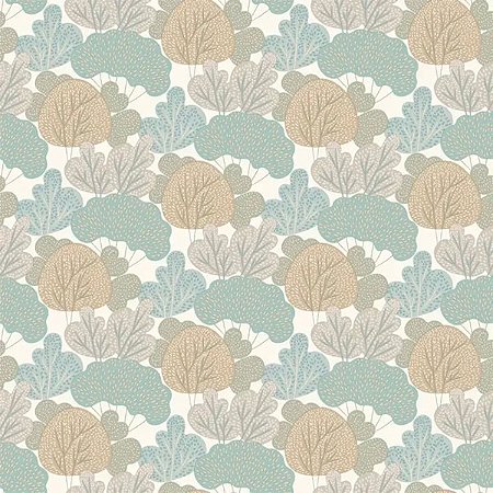 Papel de Parede Petit - Folhas e Flores - A96804 - Non-Woven (TNT)