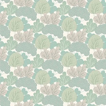 Papel de Parede Petit - Folhas e Flores - A96814 - Non-Woven (TNT)