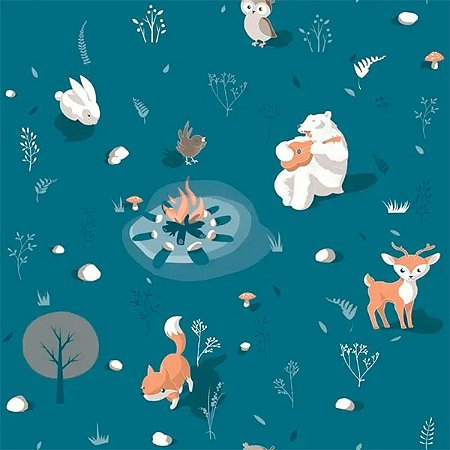 Papel de Parede Petit - Infantil - L31311 - Non-Woven (TNT)