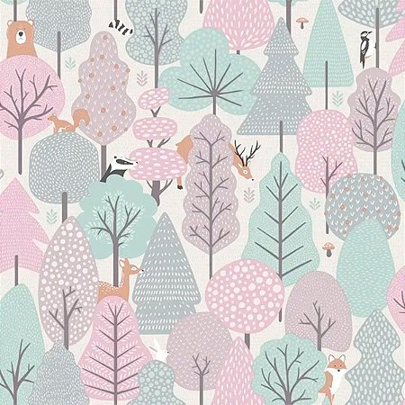 Papel de Parede Petit - Infantil - M51603 - Non-Woven (TNT)