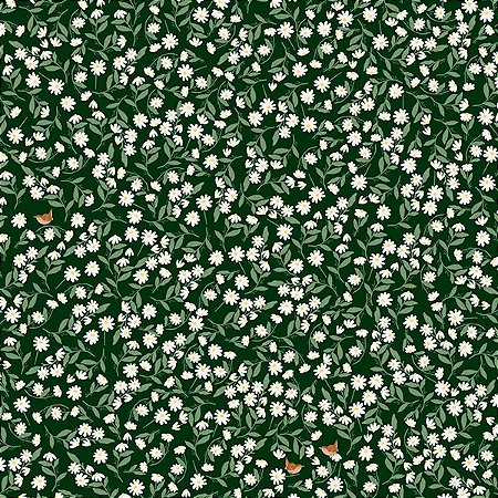 Papel de Parede Passeio no Campo - Folhas e Flores - 602230 - Vinílico