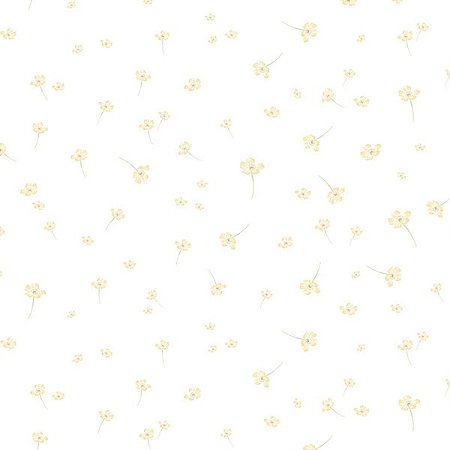 Papel de Parede Passeio no Campo - Folhas e Flores - 602339 - Vinílico