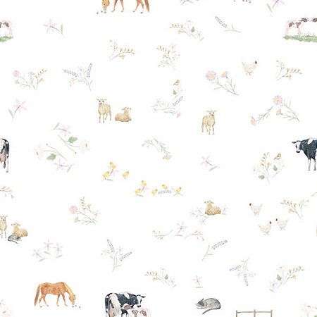 Papel de Parede Passeio no Campo - Infantil - 602421 - Vinílico