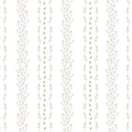 Papel de Parede Passeio no Campo - Listrado - 602438 - Vinílico