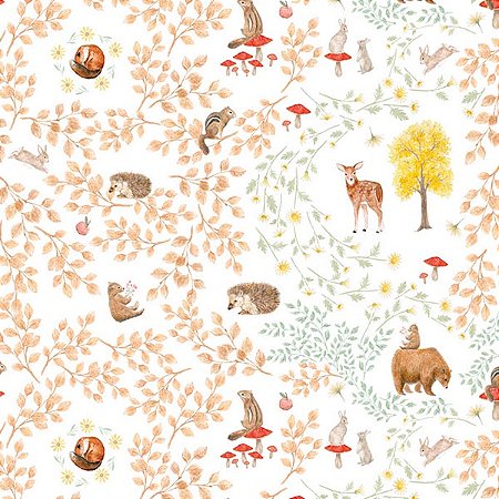 Papel de Parede Passeio no Campo - Infantil - 602476 - Vinílico