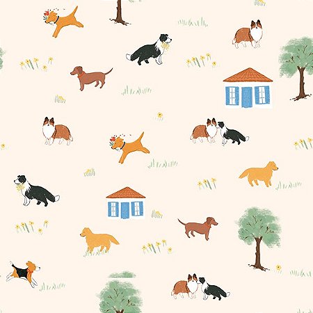 Papel de Parede Passeio no Campo - Infantil - 602513 - Vinílico