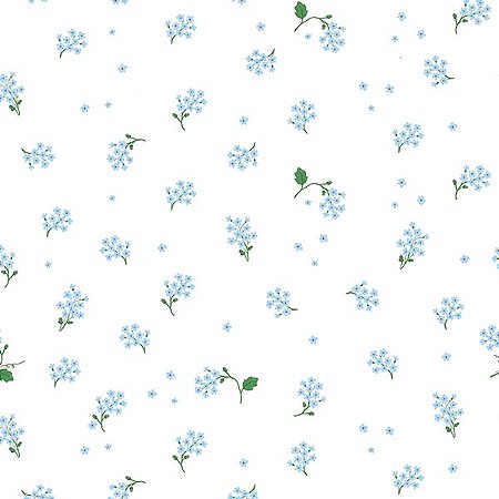 Papel de Parede Passeio no Campo - Folhas e Flores - 602674 - Vinílico