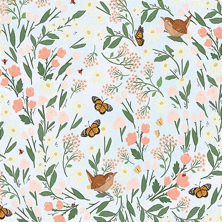 Papel de Parede Passeio no Campo - Infantil - 602810 - Vinílico