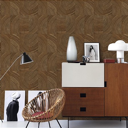 Papel de Parede Tacto - Madeira - TAC-WKA69101 - Non-Woven (TNT) / Vinílico