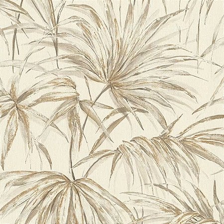Papel de Parede Noble Zen - Folhas e Flores - 435351 - Vinílico