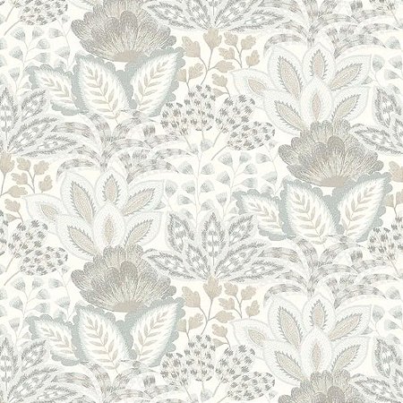 Papel de Parede Alta Gamma Zen - Folhas e Flores  - 26315 - Vinílico