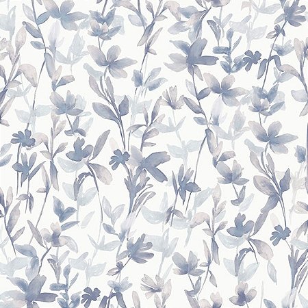 Papel de Parede Brisa do Mar - Folhas e Flores - BDM-22 - Vinílico