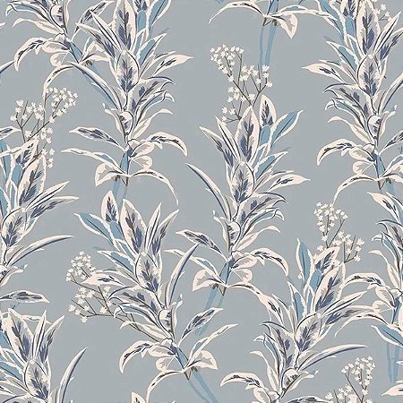 Papel de Parede Refúgio - Folhas e Flores - 4519 - Vinílico