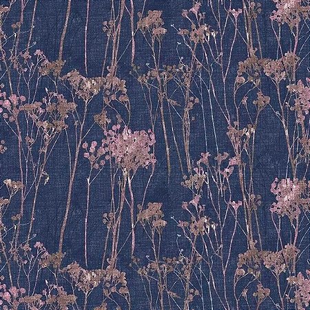 Papel de Parede Refúgio - Folhas e Flores - 4522 - Vinílico