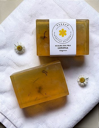 Sabonete de Camomila - Acalma sua pele