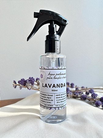 Água Perfumada para Lençóis e Tecidos - Lavanda
