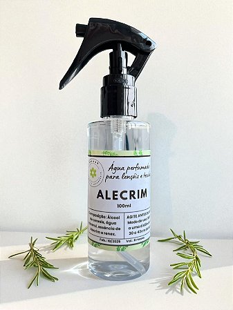 Água Perfumada para Lençóis e Tecidos - Alecrim