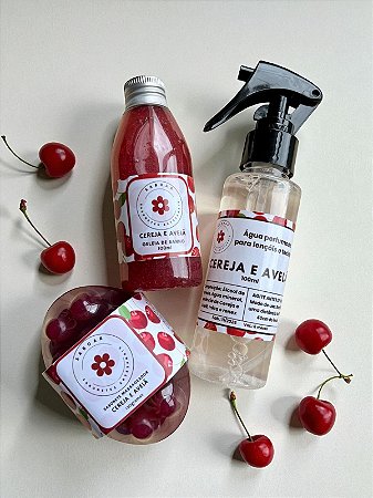 Kit completo - Cereja e Avelã