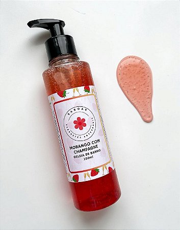 Geleia de Banho - Morango com Champagne 250ml
