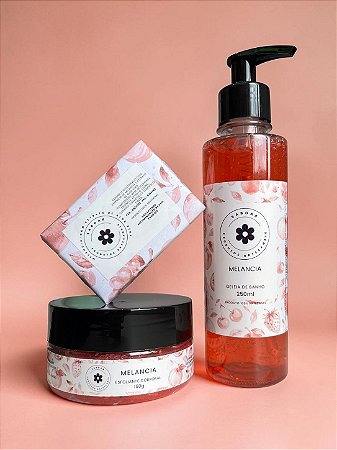 Kit Banho Completo - Melancia