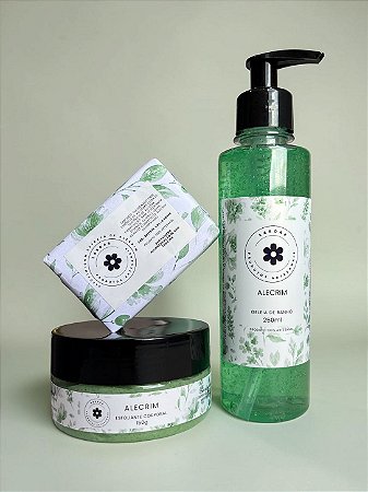 Kit Banho Completo - Alecrim