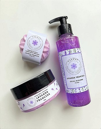 Kit Banho Completo - Lavanda Francesa