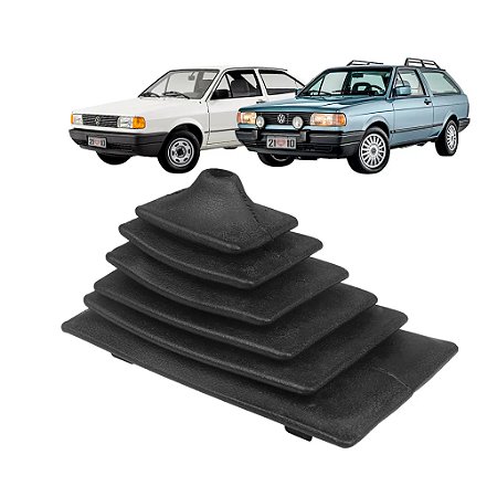 Coifa Câmbio Base Longa Sanfonada Santana / Gol / Voyage / Saveiro / Parati (1984~1997)