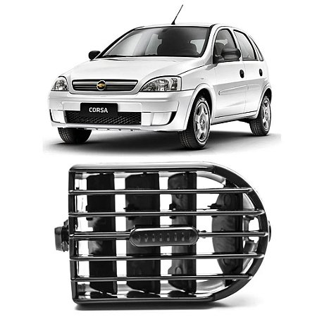 Grade Difusor Saida Ar Painel Central Lateral GM Montana Corsa 2002 A 2012