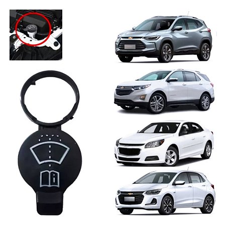 Tampa Reservatorio Agua Limpador Parabrisa Linha GM Cobalt Cruze Onix Pisma Spin Sonic Tracker