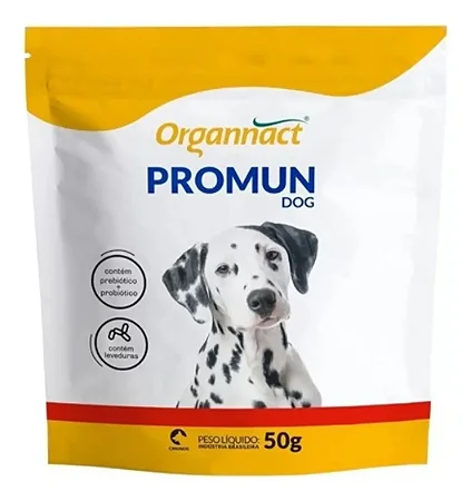 Promun Dog Sachê 50g suplemento Organnact Único