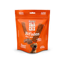 Quatree Snacks Bifinhos Sabor Carne 500 gamas