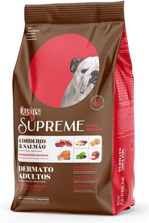 Quatree Supreme Cães dermato Adulto Todas As Raças 3 kg