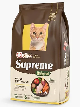 Quatree Supreme Gatos Cast Frango 10.1kg