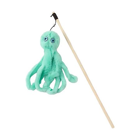 Brinquedo Gato Vara c/ Polvo De Pelucia