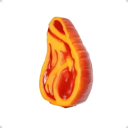 Brinquedo Pet Mordedor Bife Vinil Cachorro Macio Faz Barulho