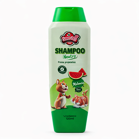 Shampoo Para Cães 5 Em 1 Vegano 500ml Fragrância Melancia