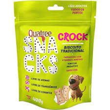 Quatree Snacks Crock Tradicional 400g