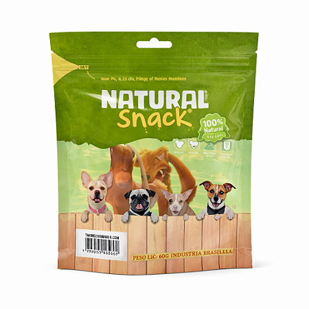 Petisco Pescoco Frango Natural Snack C/5
