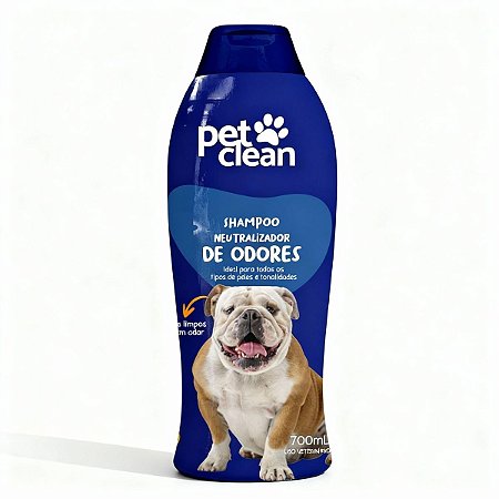 Shampoo Neutralizador de Odores 700ml Pet Clean