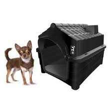 Casa Cachorro Plastico N3 Black