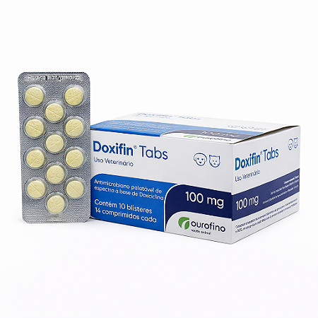 Doxifin 100mg - 01 Blister C/ 14 Comprimidos