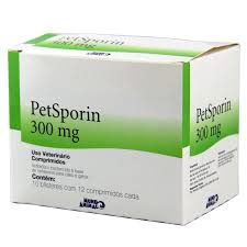 Petsporin 300mg - 01 Blister C/ 12 Comprimidos