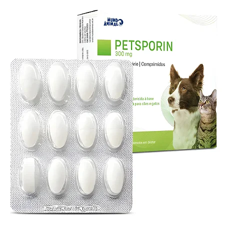 Petsporin 300mg - 01 Blister C/ 12 Comprimidos