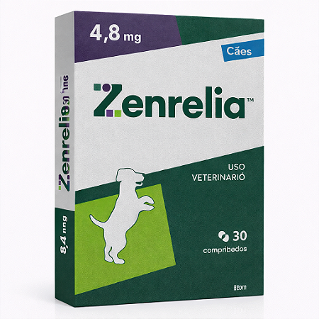 Zenrelia Comprimidos 4,8mg 30 Unidades Dermatite Cães Elanco