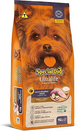 Ração Special Dog Ultra Life Raças peq. Senior 15kg